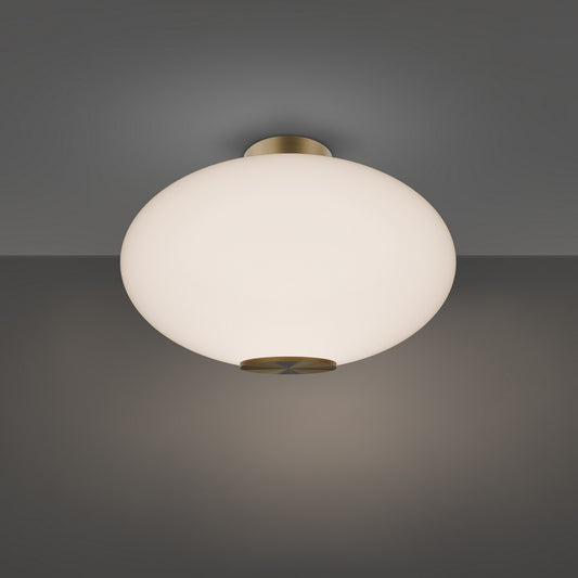 Modern Forms - FM-72322-27-AB - LED Flush Mount - Illusion - Aged Brass