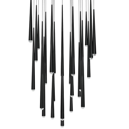 Modern Forms - PD-41725S-BK - LED Pendant - Cascade - Black