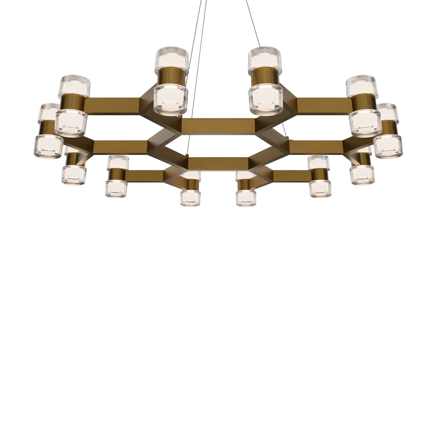 Modern Forms - PD-4536-AB - LED Pendant - Dashe - Aged Brass