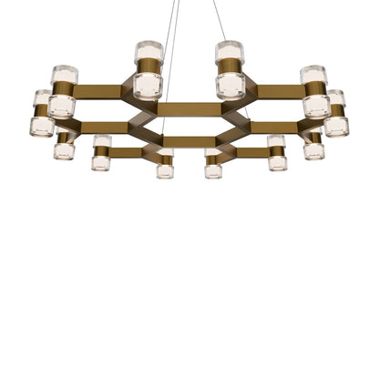 Modern Forms - PD-4536-AB - LED Pendant - Dashe - Aged Brass