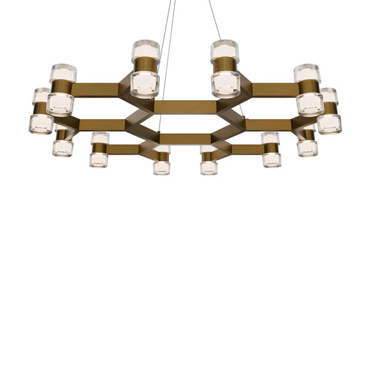 Modern Forms - PD-4536-AB - LED Pendant - Dashe - Aged Brass