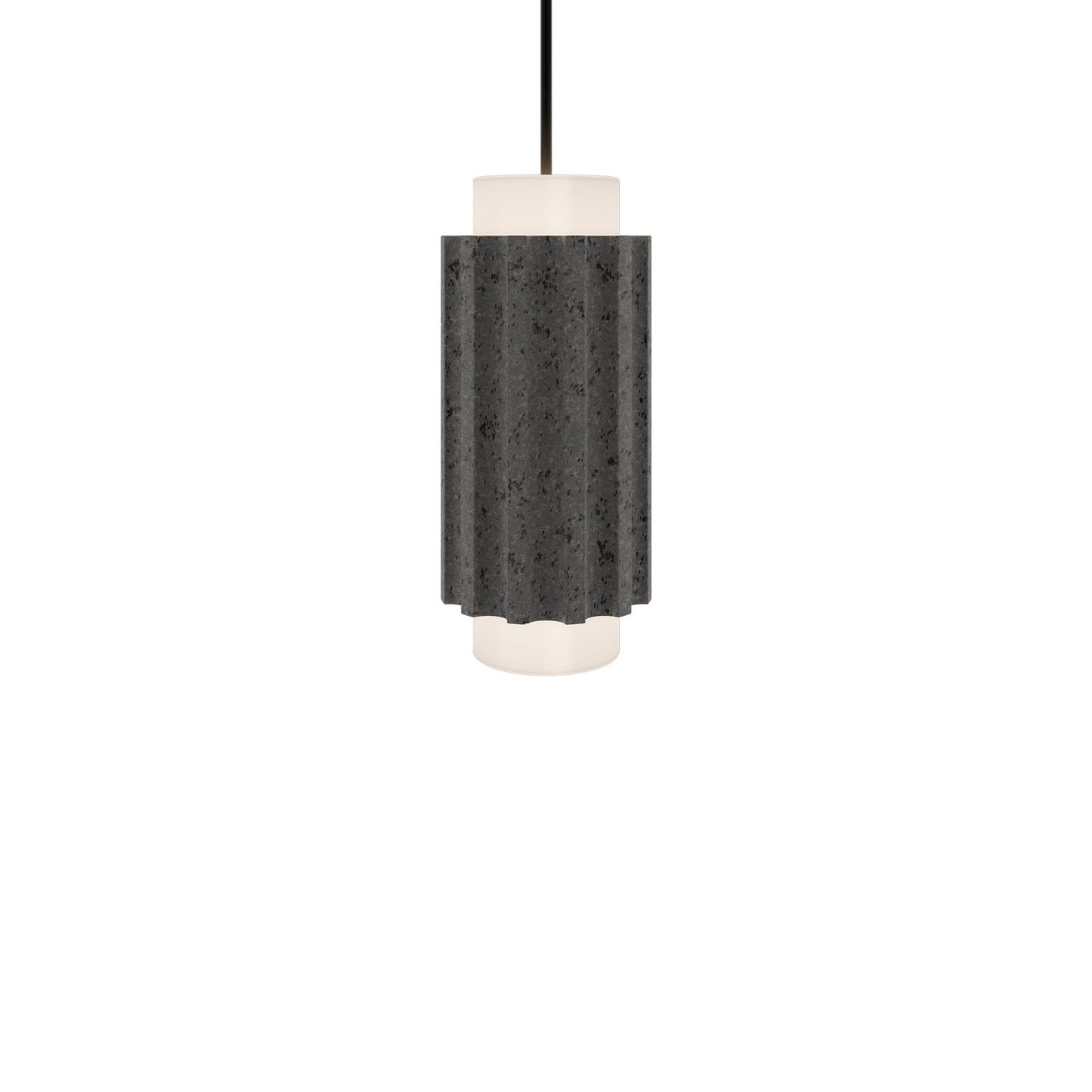 Modern Forms - PD-62516-27-BV/BK - LED Mini Pendant - Caviar - Bassalt Stone/Black
