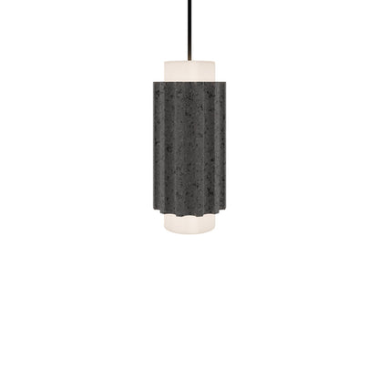Modern Forms - PD-62516-27-BV/BK - LED Mini Pendant - Caviar - Bassalt Stone/Black