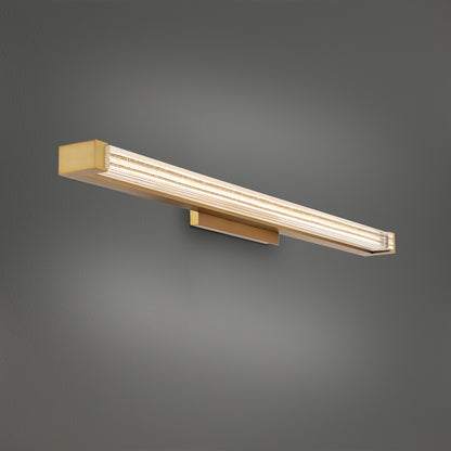 Modern Forms - WS-3533-AB - LED Bath Vanity - Skein - Aged Brass