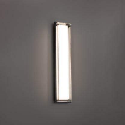 Modern Forms - WS-W16526-30-BK - LED Outdoor Wall Sconce - Ice Bar - Black