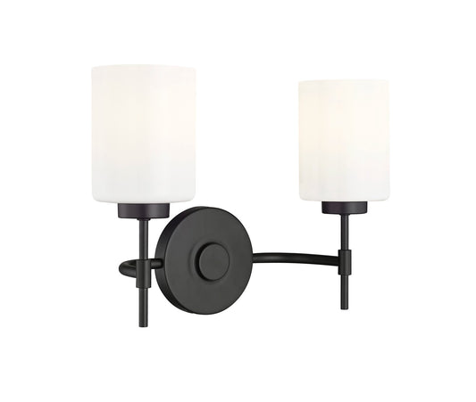 Millennium - 19602-MB - Two Light Vanity - Keylee - Matte Black