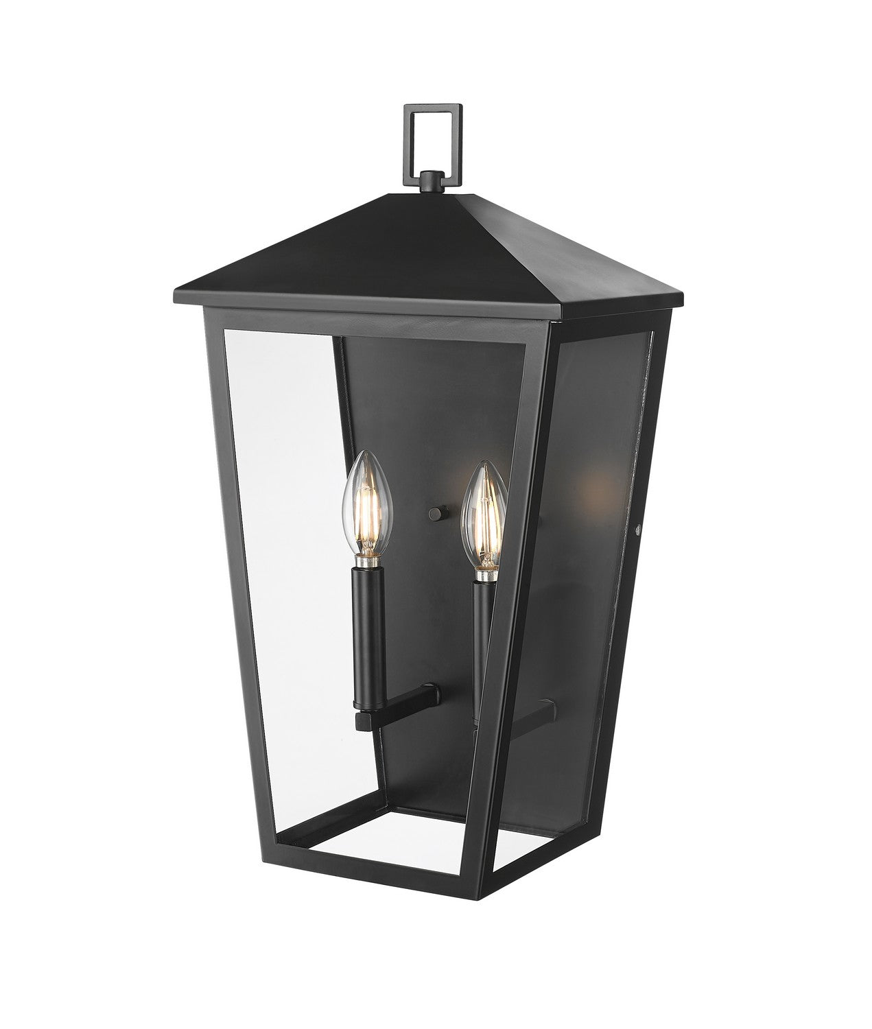 Millennium - 198102-PBK - Two Light Outdoor Wall Sconce - Munger - Powder Coated Black