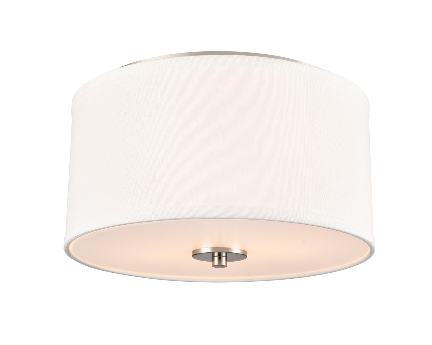 Millennium - 41002-BN - Two Light Flushmount - Guyten - Brushed Nickel
