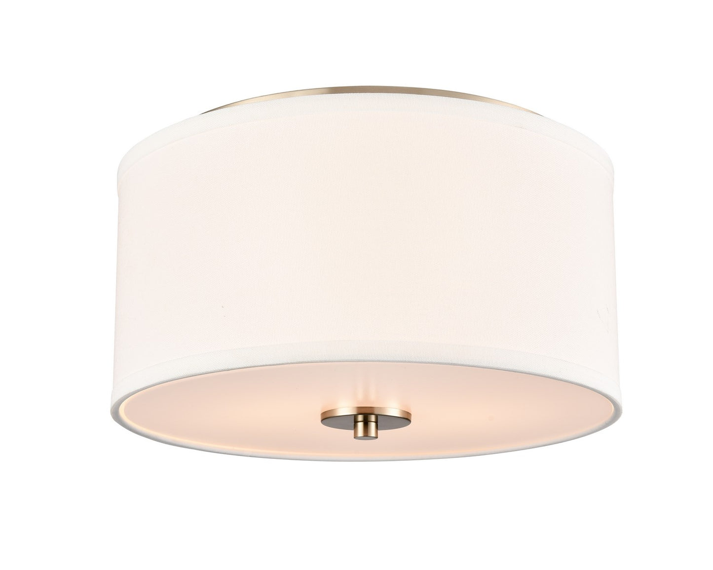 Millennium - 41002-MG - Two Light Flushmount - Guyten - Modern Gold