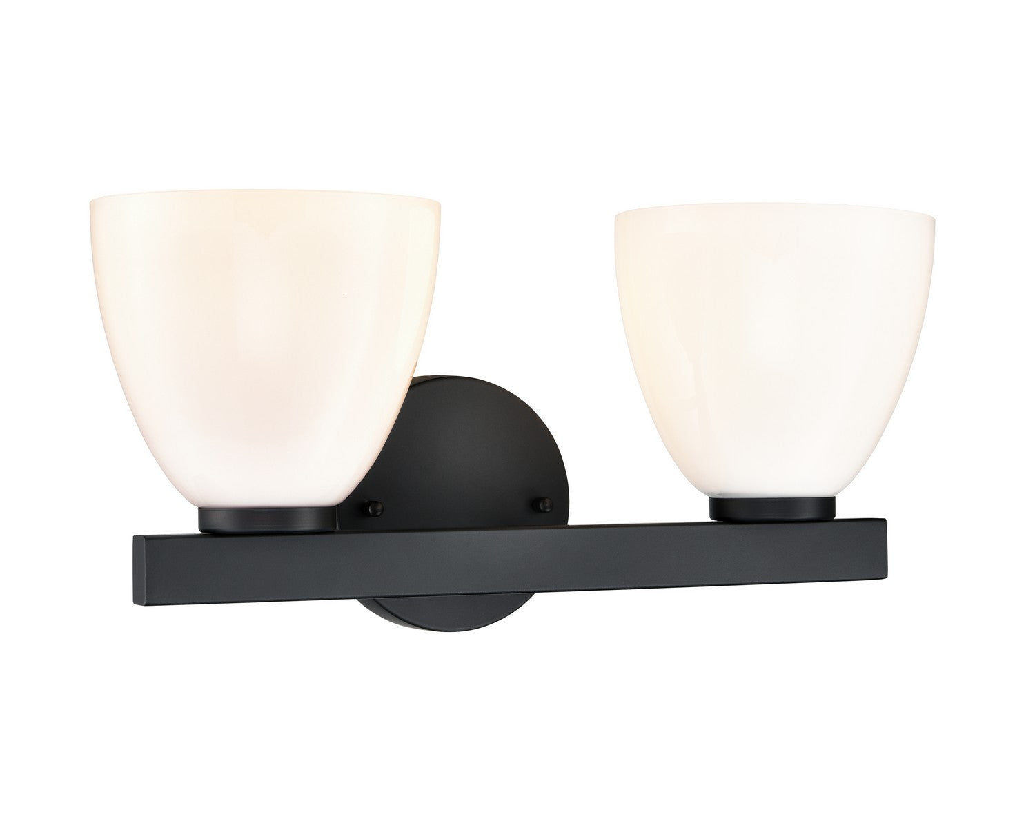 Millennium - 49002-MB - Two Light Vanity - Apria - Matte Black