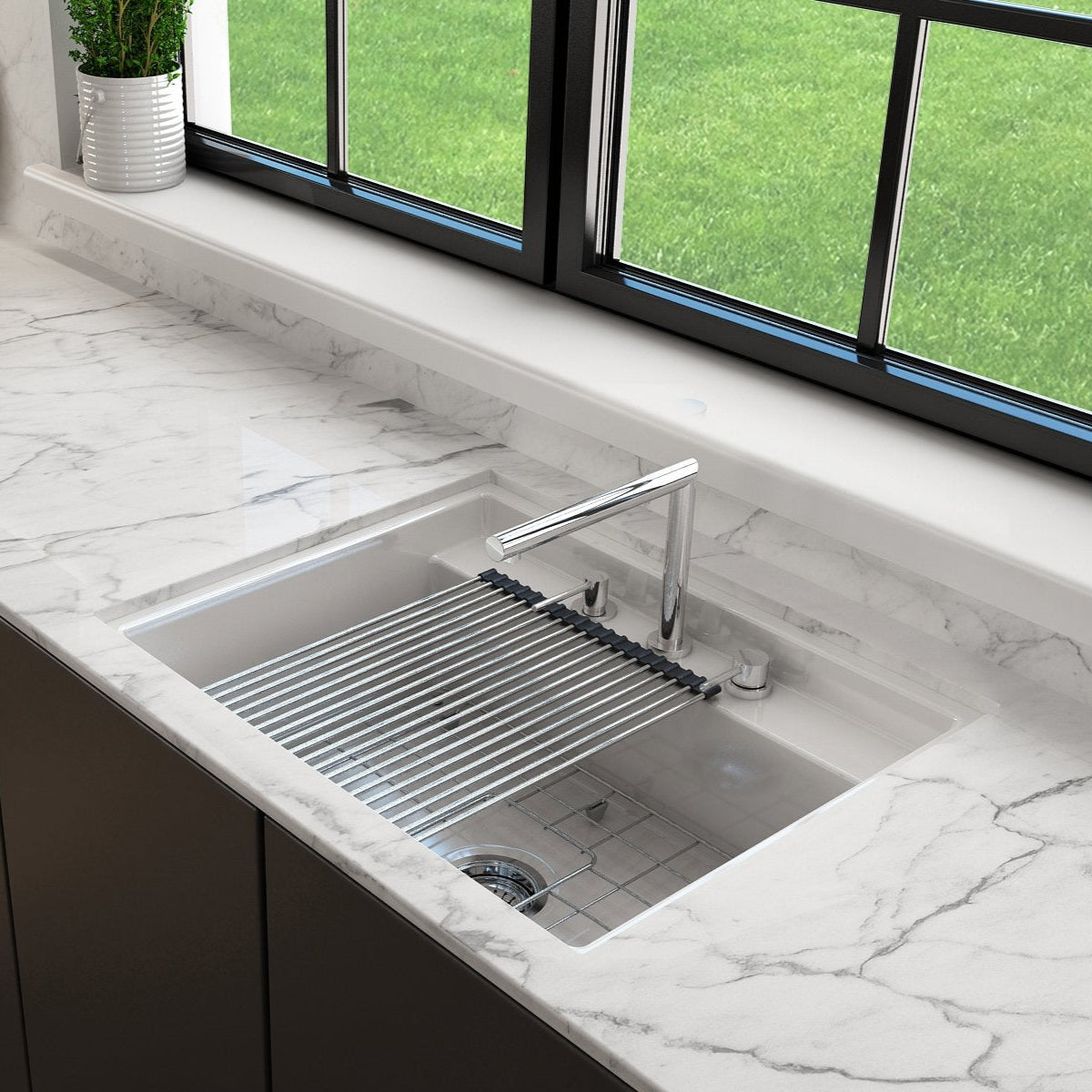 BAVENO 27 with Covers (3-hole faucet setting)