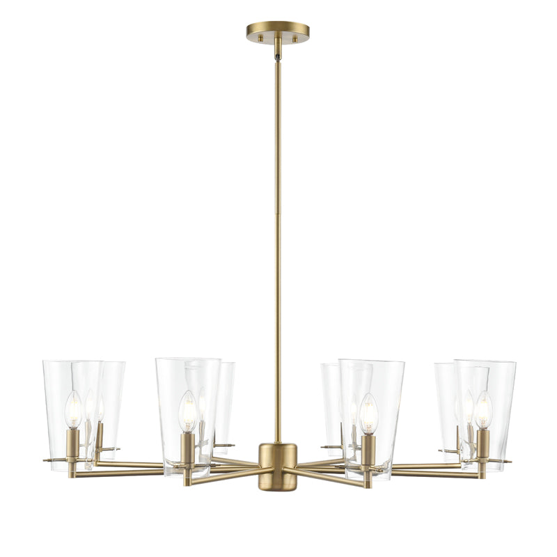 Maccan Eight Light Chandelier