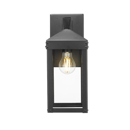 Yates One Light Outdoor Wall Sconce