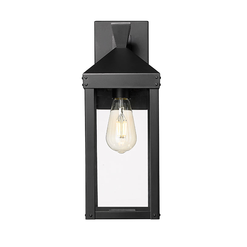 Yates One Light Outdoor Wall Sconce