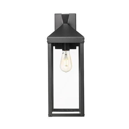 Yates One Light Outdoor Wall Sconce
