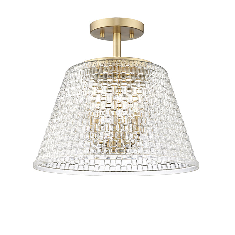 Saben Three Light Semi-Flush Mount