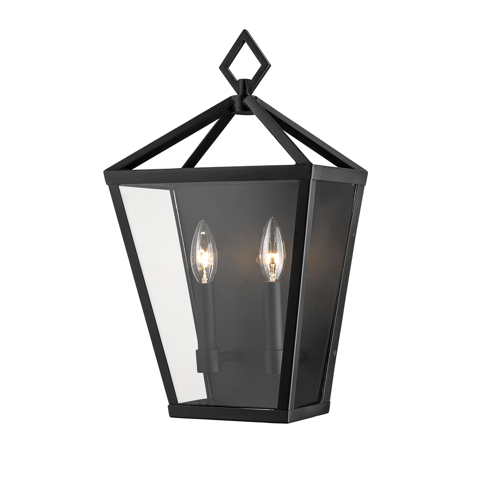 Arnold Two Light Outdoor Wall Bracket