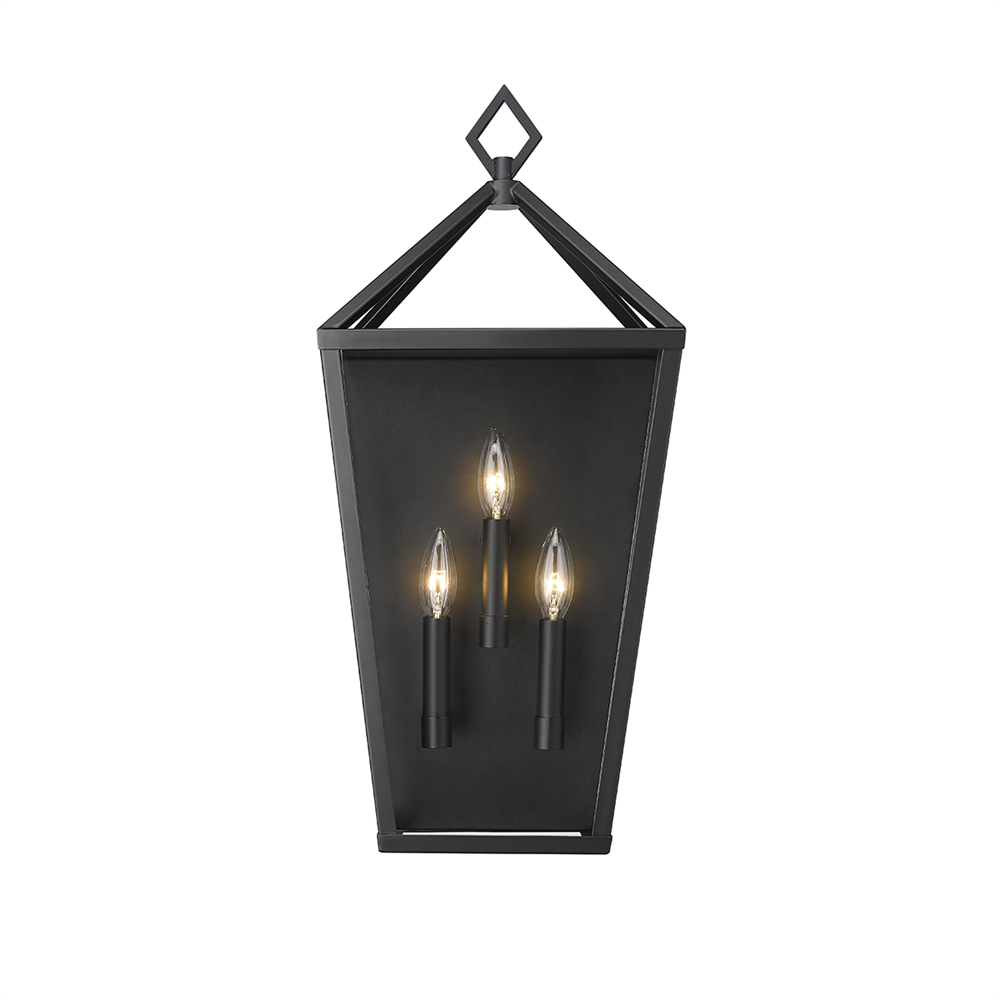 Arnold Three Light Outdoor Wall Sconce