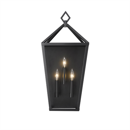 Arnold Three Light Outdoor Wall Sconce