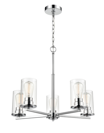Verlana Five Light Chandelier