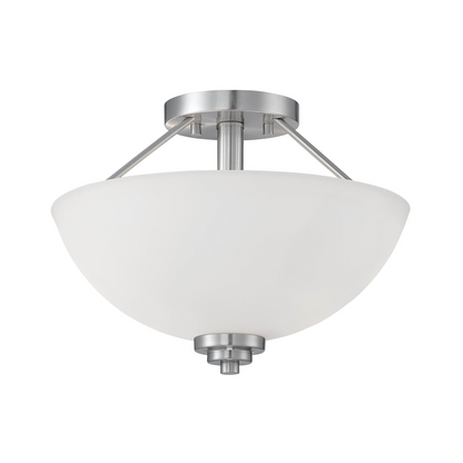 Durham Two Light Semi-Flush Mount