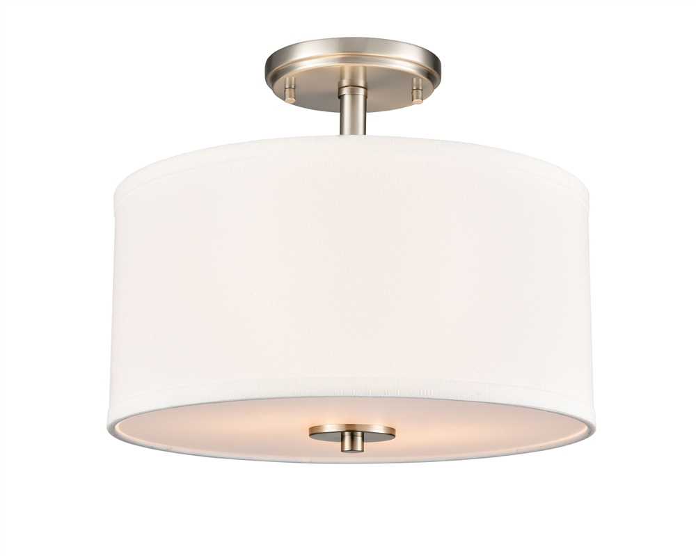 Guyten Two Light Semi-Flush Mount