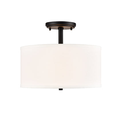 Guyten Two Light Semi-Flush Mount