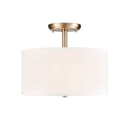 Guyten Two Light Semi-Flush Mount