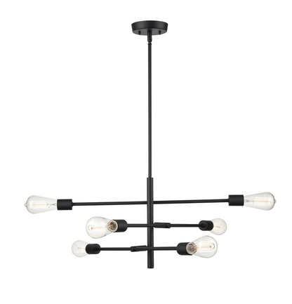 Decco Six Light Pendant