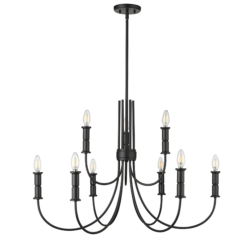 Potiss Nine Light Chandelier