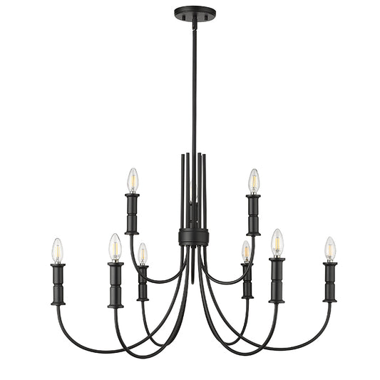 Potiss Nine Light Chandelier