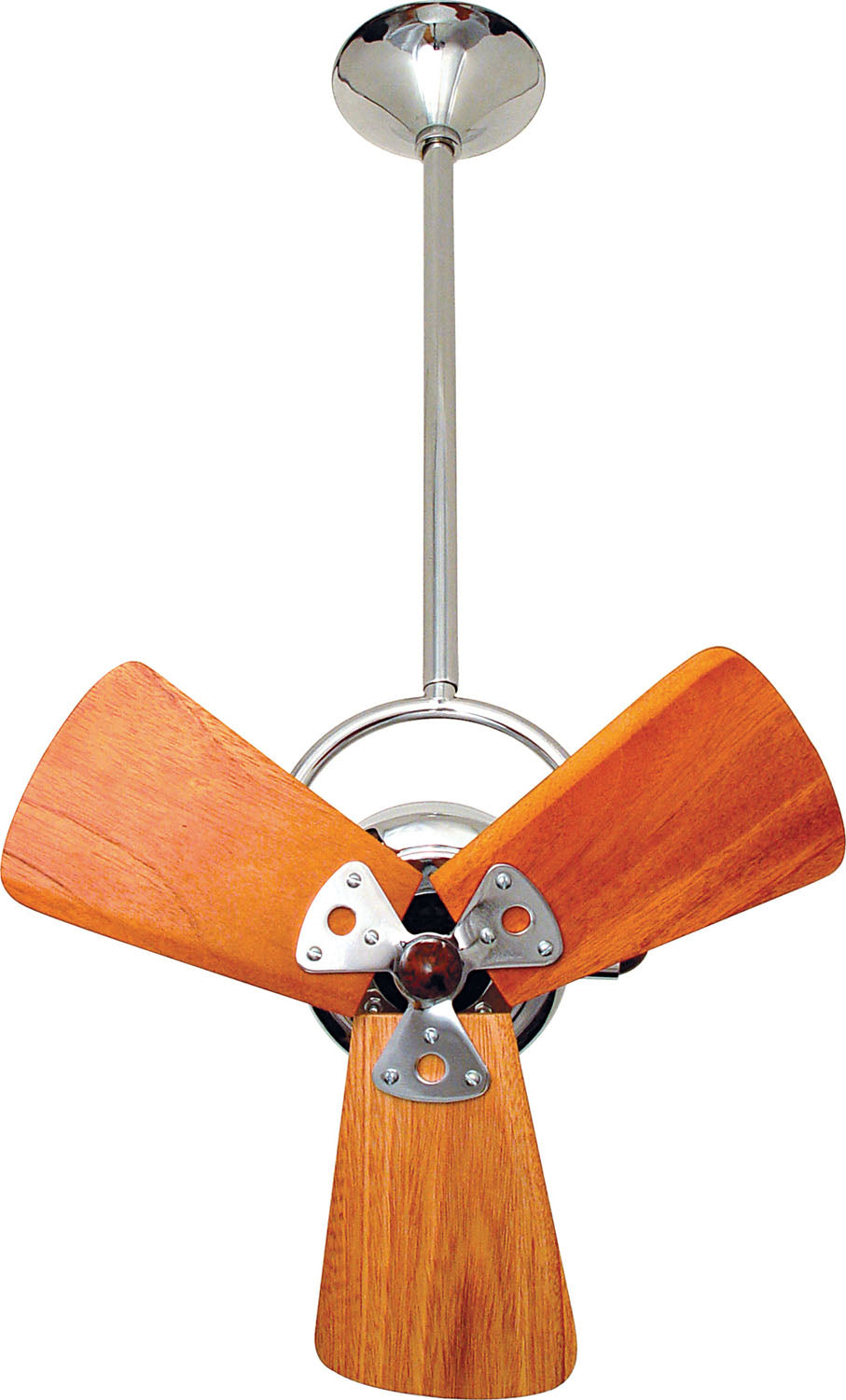 Matthews Fan Company - BD-CR-WD-DAMP - 16"Ceiling Fan - Bianca Direcional - Polished Chrome