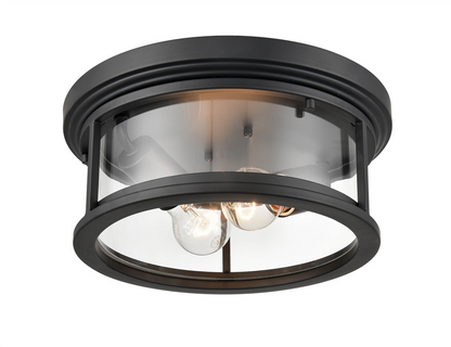 Bresley Two Light Flush Mount