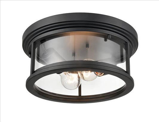 Bresley Two Light Flush Mount