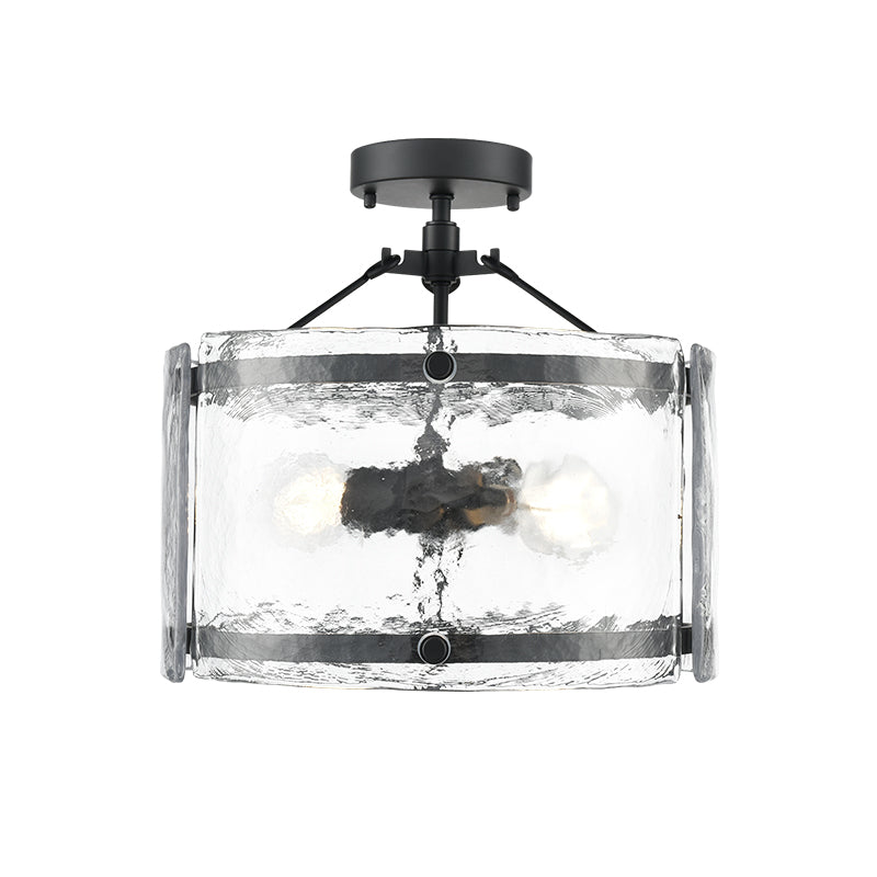 Bennetti Two Light Semi-Flush Mount