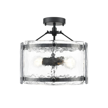 Bennetti Two Light Semi-Flush Mount