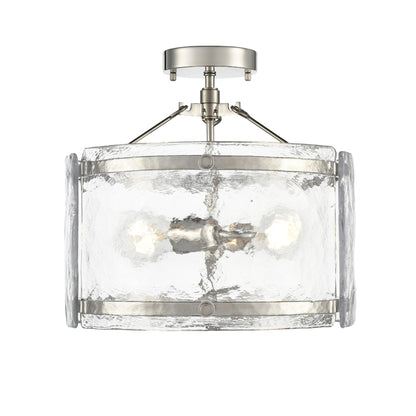 Bennetti Two Light Semi-Flush Mount