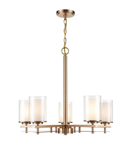 Huderson Five Light Chandelier