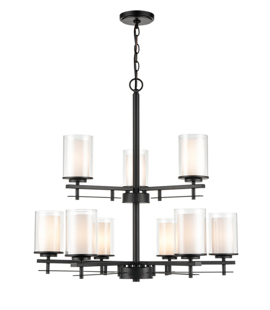Huderson Nine Light Chandelier