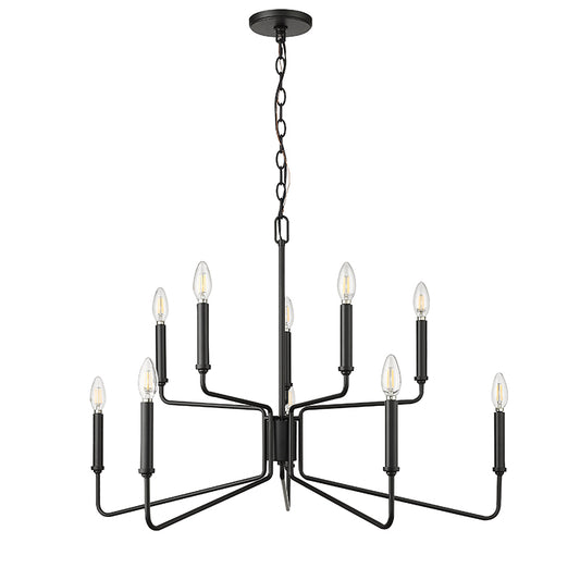 Raven Ten Light Chandelier
