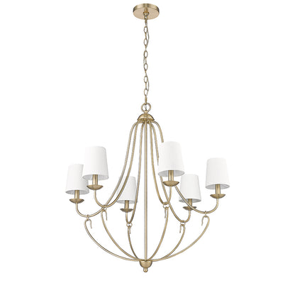 Eisley-Six Light Chandelier