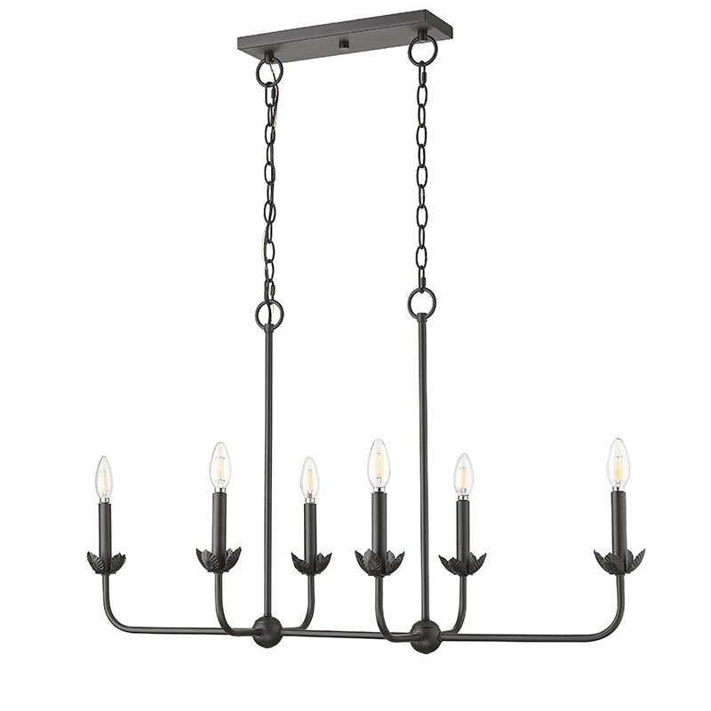 Freesia Six Light Chandelier