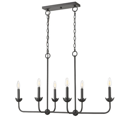 Freesia Six Light Chandelier