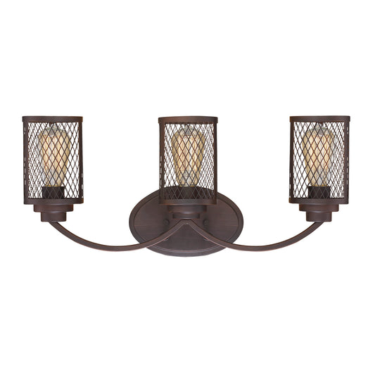 Millennium - 3273-RBZ - Three Light Vanity - Akron - Rubbed Bronze