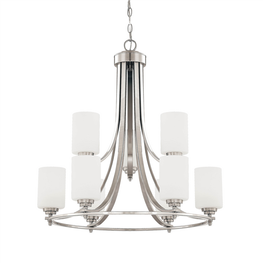 Bristo Nine Light Chandelier
