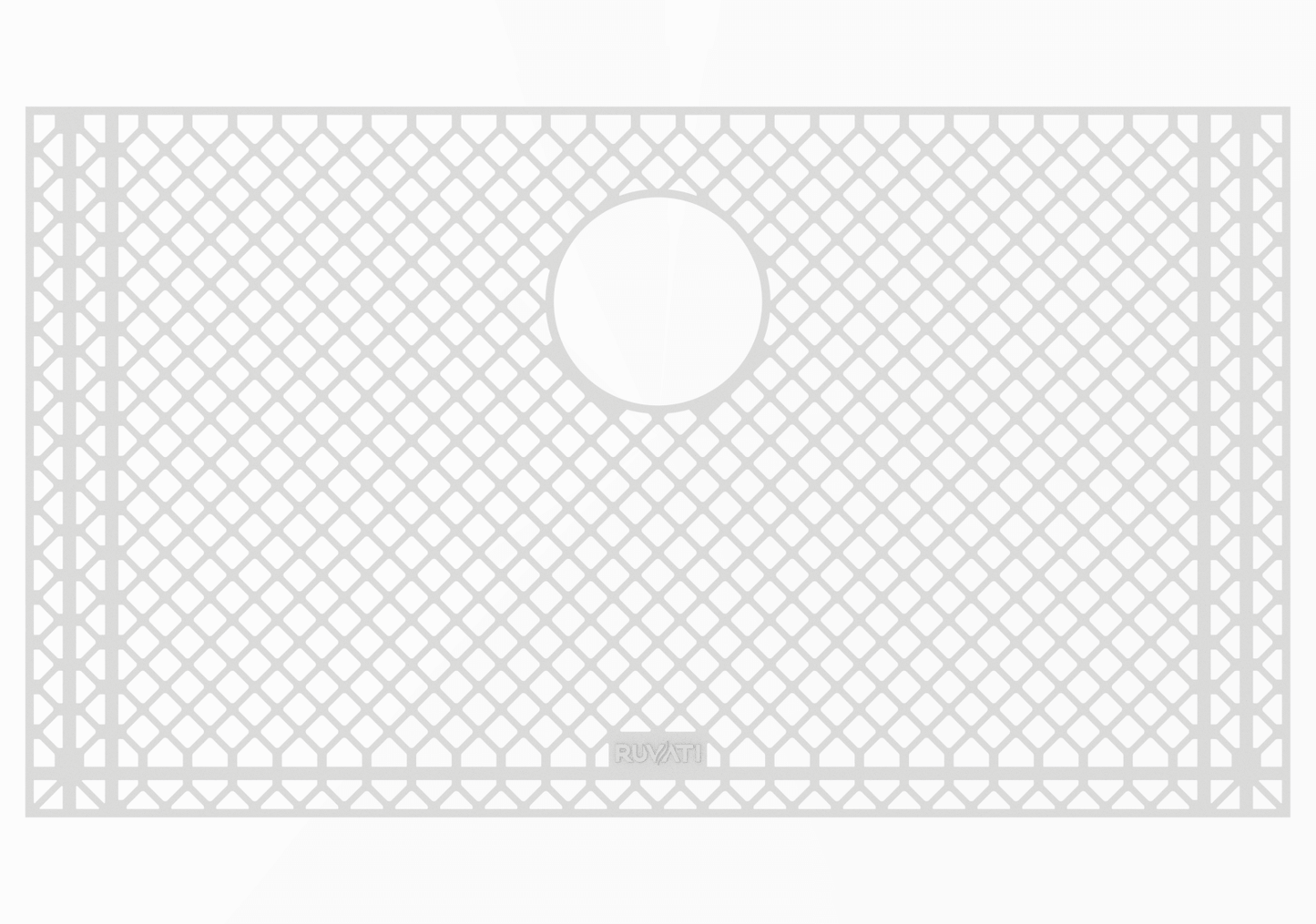 Ruvati Silicone Bottom Rinse Grid Sink Mat for RVH7400 Sink