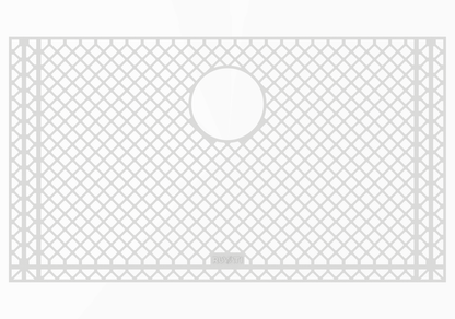 Ruvati Silicone Bottom Rinse Grid Sink Mat for RVH7400 Sink