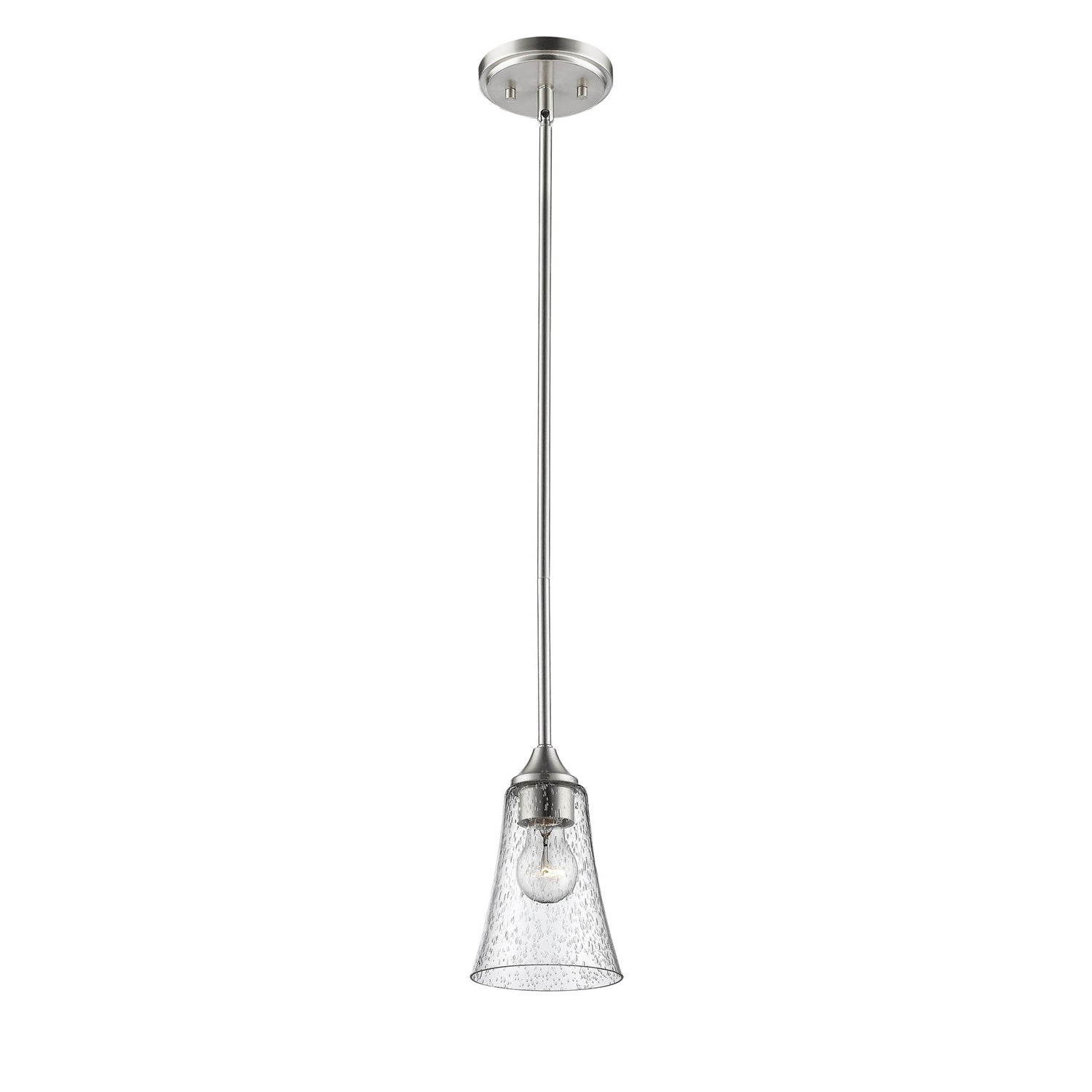 Millennium - 1461-SN - One Light Mini Pendant - Natalie - Satin Nickel