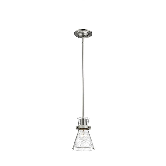 Millennium - 2321-BN - One Light Pendant - Layton - Brushed Nickel