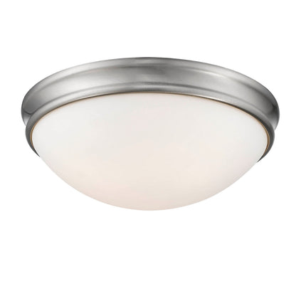 Millennium - 5225-BN - Three Light Flushmount - Brushed Nickel